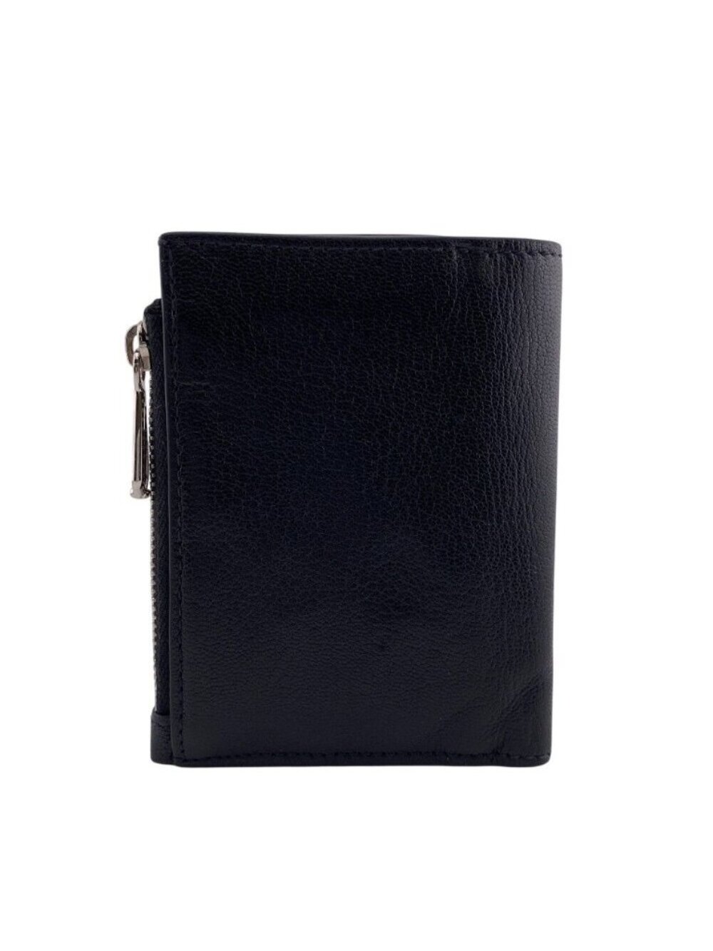 Gucci Lilac Leather Bifold Wallet Compact Black
